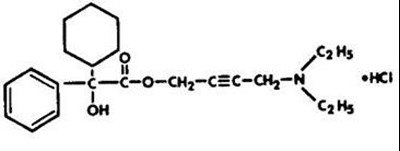 image of Oxybutynin Chloride chemical structure - Oxybutynin Chloride chemical structure